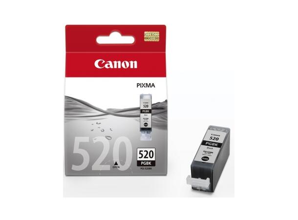 Blekk Canon PGI-520 BK  sort 19ml 